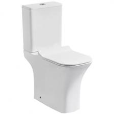 Унитаз-компакт Cerutti SPA Vettore CT7192 с бачком и сиденьем микролифт, белый