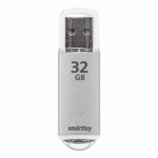 USB 2.0 накопитель Smartbuy 32GB V-Cut Silver (SB32GBVC-S), цена за 1 шт
