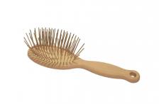 1 All Systems Pin brush массажная щетка овальная зубцы 35 мм (бел.)