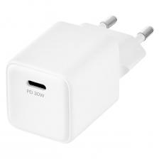 Сетевое зарядное устройство uBear Bridge USB-C GaN, 30 Вт + Super Fast Charging