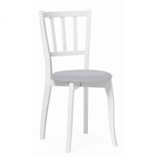 Деревянный стул Woodville Айра серый / белый 528929
