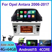 7-дюймовая автомобильная GPS-навигационная система для Opel Antara 2006-2017 с беспроводным Carplay мультимедийным CD DVD авторадио HeadUnit Radio