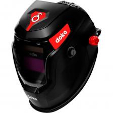 Маска сварочная Delta ADF8 от “doka” подходит для работы в разных условиях и обеспечивает максимальный уровень комфорта при сварке. Отличительной особенностью данной модели является инновационный светофильтр с системой REAL COLOR и двойным LCD дисплеем, который обеспечивает равномерное затемнение и улучшенную цветопередачу во время сварочного процесса. Автоматическое затемнение светофильтра (функция ХАМЕЛЕОН) облегчает работу сварщикам и повышает ее эффективность. Сварочный шлем Велдер произведен из термоустойчивых материалов, имеет эргономичный дизайн и оптимальный баланс, благодаря чему минимизирована нагрузка на шею. Надежное крепление и регулируемое оголовье позволяют произвести индивидуальную подгонку щитка под персональные потребности сварщика. Форма и защитное стекло маски обеспечивают мужчинам-сварщикам надежную защиту лица и глаз от вредного ультрафиолетового и инфракрасного излучения, огня, агрессивных химических веществ, сварочных искр и других опасностей. Щиток сварочный оборудован внешней плавной регулировкой со степенью затемнения DIN 3/4-8/9-13 и плавными внутренними регулировками чувствительности и задержки. Дополнительной функцией профессиональной сварочной маски является режим шлифования «GRIND». Данный режим позволяет использовать маску не только в условиях сварки, но и при шлифовке материалов. Мужскую черную пластиковую маску можно использовать при всех видах дуговой сварки, резки, напыления и строжки (ММA, МIG/MAG, TIG).