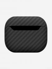 Чехол Magssory для Samsung Galaxy Buds3/Buds3Pro, кевлар (арамид), Черный