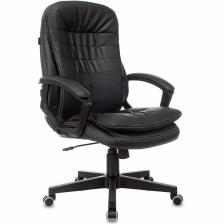 Кресло для руководителя Бюрократ T-9950LT/BLACK, экокожа, цвет черный
