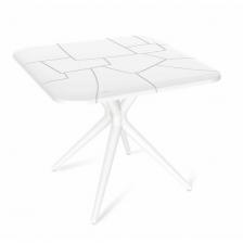 Стол SHT-TU30/TT30 83/83 белый/белый Sheffilton SHT-TU30 8932423204 (квадратная столешница, 4 ножки)