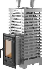 Дровяная печь 25 кВт ASTON 24 INOX (310)