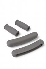 Набор накладок для подмышечных костылей, 4 предмета, серые