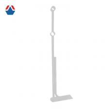 Хореографический кронштейн напольный 2-рядный White (d 57)