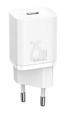 Зарядное устройство Baseus Super Si 25W белый (CCSP020102)