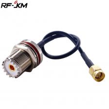 Кабель RF JKM SMA Male - SO239 UHF Female RG174