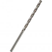 Сверло удлинённое HSS изготовлено из быстрорежущей стали Р6М5. Применяется для работы с конструкционными, легированными сталями и сплавами, мягкими металлами (латунь, бронза, медь), алюминием. Р6М5 – инструментальная быстрорежущая сталь, способна сохранять свои режущие свойства при температуре до 600 градусов. Сверло имеет высокую износостойкость и жаропрочность.