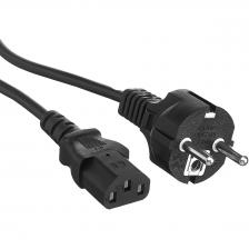Rexant 04-2740 Шнур сетевой СЕЕ 7/7 (Schuko) – IEC 320 C13 3x1,0мм? 1 шт