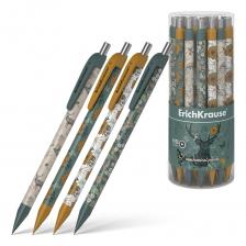 Механический карандаш ErichKrause Natural Life 0.5 мм представляет собой удобный инструмент для письма и черчения. Его круглый пластиковый корпус обеспечивает комфортное удержание в руке, что делает его идеальным для длительного использования. Грифель с твердостью НВ и диаметром 0.5 мм позволяет создавать четкие и аккуратные линии, подходящие как для письма, так и для черчения. Отсутствие ластика на корпусе делает карандаш более компактным и легким. Упаковка содержит 24 карандаша, что удобно для использования в офисе или учебе, обеспечивая запас на длительное время.  Внимание! Товар поставляется в нескольких цветах без возможности выбора.