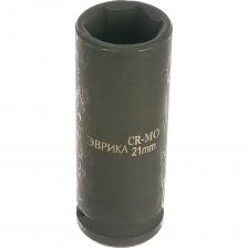 Ударная глубокая шестигранная торцевая головка Головка торцевая 6-гранная ударная глубокая (21 мм; 78 мм; 1/2") ЭВРИКА ER-95814