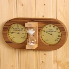 Песочные часы с термометром 29x14x8.3 см V-T080-2