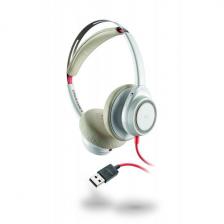 Plantronics BlackWire 7225, проводная гарнитура с активным шумоподавлением (USB A), белая