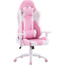 Геймерское кресло Everprof Katana Экокожа Розовый арт.EP Katana PU White Pink