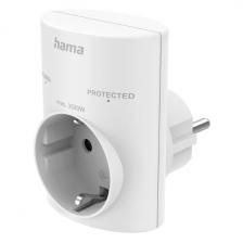 Сетевой фильтр Hama на 1 розетку, 3500 Вт White (00223321)
