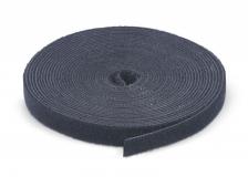 Рулон липучки ширина 9 мм Cabeus Лента (липучка) в рулоне, ширина 9 мм, длина 5 м, черная [ROL-5x9-BK]