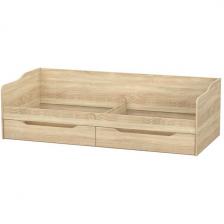 Кровать Арника детская с основанием КР 1 90х200, дуб сонома