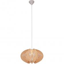 Подвесной светильник Gerhort G51259/1WT WD представляет собой современное решение для освещения небольших помещений. Он оснащен одним плафоном, выполненным из дерева, с матовой поверхностью и фигурной формой, что придает светильнику стильный и оригинальный вид. Светильник поддерживает различные типы ламп, включая накаливания, светодиодные и люминесцентные, с цоколем E27 и мощностью до 60 Вт. Подвесной тип крепления на крюк позволяет легко установить светильник на высоте до 2200 мм. При этом светильник обеспечивает освещение площади до 2 м?. Арматура из металла с матовой белой поверхностью гармонично сочетается с бежевым плафоном, создавая нейтральную цветовую гамму, подходящую для любого интерьера. Светильник не имеет встроенной LED-подсветки и не поддерживает регулировку яркости, что делает его простым в использовании.