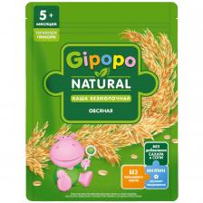 Каша Gipopo сухая безмолочная, овсяная, пауч 180 г