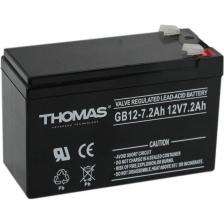 Аккумулятор для ибп THOMAS GB AGM 12v 7,2ah – устройство, предназначенное для обеспечения стабильного электропитания при отключении основного источника энергии. Бесперебойник для дома, компьютера играет важную роль в защите оборудования от потерь данных и повреждений, вызванных внезапными сбоями электроснабжения. Одним из лидеров на рынке стационарных аккумуляторов 12 вольт является серия Thomas, гарантирующая надежность и эффективность в работе источников бесперебойного питания. В аккумуляторе AGM 12В электролит абсорбирован в стекловолоконном сепараторе, что обеспечивает герметичность, устойчивость к вибрациям и низкое электрическое сопротивление. Они отличаются высокой стойкостью к глубокому разряду, большим количеством циклов перезаряда, прочным корпусом. Аккумуляторы для детской машины, мотоцикла, электромобиля являются безопасными для человека и окружающей среды, поскольку не выделяют вредных паров и не подвержены вытеканию электролита. Еще одно преимущество аккумуляторов для машинки на радиоуправлении – их можно монтировать в произвольном положении под наклоном, даже в перевернутом состоянии. Аккумуляторы для бесперебойника не требуют обслуживания, рекомендованы для использования как в буферном, так и циклическом режимах.