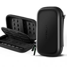 Органайзер UGREEN Hard Disk Storage для кабелей, наушников и др, L, черный LP128 50274_