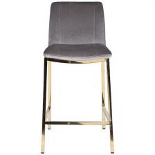 Барный стул Garda Decor 30C-DX-2091 GRE (Золото/Серый)