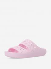Шлепанцы женские Crocs Classic Floral Cut Out, Розовый