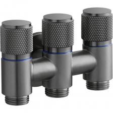 Универсальный смеситель 1/2 с резьбой один в три выхода, кухонный впускной клапан из нержавеющей стали, фитинг клапана, фитинги для туалета и ванной комнаты