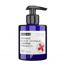 MANIAC GOURMET Гель для душа парфюмированный №5 Апельсин, Черная ваниль, Жасмин, Табак 300 мл