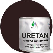 Краска Malare URETAN универсальная и идеально подходит для окрашивания бетонного пола, а так же любых деревянных и металлических поверхностей. Представляет собой суспензию пигментов и наполнителей в растворе алкидно-уретановой смолы с добавлением функциональных добавок. Преимущества: 1) Высокая прочность : алкидно-уретановая основа позволяет увеличить износостойкие параметры в 2-3,5 раза* (в сравнение с классическими сырьевыми основами). 2) Пониженный расход: краски Malare имеют максимальный класс укрывистости (1 класс по немецкому стандарту DIN EN 13300). Данный показатель достигается за счёт бисерного метода перетира компонентов (до 5 мкм). 3) Высокая УФ-стойкость цветов: в составе красок Malare используется финская система колорирования CPS- Color. Гарантия на цветостойкость пигментов от производителя — 7 лет. 4) Покрытие, состоящее из трёх слоёв эмали, нанесённых на подготовленную поверхность, в умеренном и холодном климате сохраняет защитные свойства 10 лет. Плёнка краски сочетает достаточную твёрдость с высокой эластичностью и долговечностью, устойчива к изменению температуры от — 50 до + 60 ?С. Температура окружающей среды и окрашиваемой поверхности может быть от –20?С до + 50 ?С. Норма расхода: • Расход на один слой: до 120-170 г/м2 по гладким поверхностям; • Расход на рельефные поверхности не нормируется.