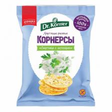 Хлебцы Dr.Korner корнерсы рисовые сметана зелень 40 г