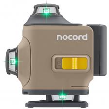 Лазерный уровень (нивелир) пригодится в работе с разметкой — её легко сделать проекциями горизонтальной и вертикальной линий на стену. Нивелир проецирует 4 луча — 2 вертикальных и 2 горизонтальных. Их можно включать вместе или отдельно друг от друга. Это делается сенсорным управлением, нажатием кнопки или пультом. Развертка луча в 360 градусов позволяет делать разметку сразу на больших расстояниях (например, от самого пола до потолка). Благодаря функции автовыравнивания устройство справляется с разметкой на неровных поверхностях. Если линия выставлена не горизонтально / не вертикально — сам луч начнёт мигать. Минимальное время непрерывной работы с лазерным уровнем — 2 часа при максимальной яркости и всех активных лучах. С помощь пульта дистанционного управления можно включать их в нужное время и продлевать работу на одном заряде. Уровень яркости регулируется самостоятельно — так устройство можно использовать дольше. Чтобы защитить маятниковую систему от механических повреждений, в устройстве есть функция блокировки компенсатора. На нивелир и остальные инструменты Nocord действует гарантия 5 лет.