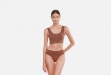 Топ на широких бретелях Perfect fit Молочный шоколад XL-XXL мл BELLE YOU