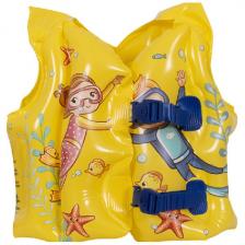 Жилет плавательный SunClub 32207, Мир океана, 43х35 см (107396)