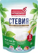 Подсластитель Novasweet Стевия 200г. Доставим до двери!