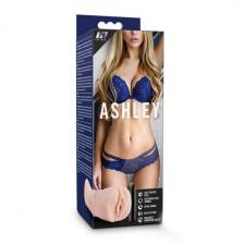 Мастурбаторы Телесный мастурбатор-вагина с вибропулей Ashley