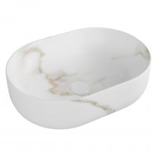 Раковина для ванной накладная Teymi Solli 48 artceramic цвет мрамор белый матовый T50386 — стильное и практичное решение для современного интерьера. Овальная форма с размерами 485x350x140 мм делает пространство более аккуратным и визуально просторным, подчёркивая лаконичность и геометрию линий.Модель изготовлена из прочного санфарфора, известного своей надёжностью и устойчивостью к влаге. Матовая поверхность с белым мраморным эффектом придаёт изделию особый шарм и натуральный вид. Такая отделка гармонирует с любыми материалами — деревом, камнем или плиткой, добавляя интерьеру утончённости.Накладной способ монтажа упрощает установку на столешницу или тумбу без необходимости врезки, позволяя быстро обновить ванную без сложных работ. Отсутствие отверстий под смеситель и перелив обеспечивает полную свободу выбора арматуры, позволяя адаптировать модель под индивидуальные дизайнерские решения.Teymi Solli 48 T50386 подчёркивает минимализм и функциональность. Отсутствие выступов, крыльев и дополнительных элементов делает конструкцию универсальной для интерьеров с разным стилевым решением — от скандинавского до лофта. Белый мраморный оттенок визуально освежает комнату, делает её светлее и чище на вид.Продукт разработан финским брендом Teymi, известным высоким качеством и вниманием к деталям. Производство осуществляется на современных заводах с соблюдением международных стандартов. Подходит для бытового использования и поставляется с официальной гарантией на 10 лет.