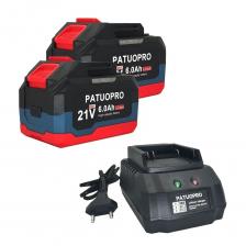 Аккумулятор PATUOPRO 18-21В 2.0-6.0 Ач для Makita