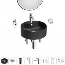 Комплексное предложение по специальной цене от Wellsee. Все составляющие набора проходят деликатные апгрейды для достижения абсолютной гигиены, надежности монтажных элементов и максимального удобства в пользовании. Благодаря инновационному материалу RefCeram® стало возможным создавать поистине изысканные изделия с мягкими силуэтными изгибами и четкими линиями. Невероятные филигранные формы раковины в два раза легче привычной керамики, но прочнее и долговечнее на 30%. Сохраняя внешнюю утонченность и хрупкость, умывальник имеет высокую износостойкость и долговечность. RefCeram® изменила вектор сантехники, обращая её исключительную утилитарность в выразительный предмет дизайна ванной комнаты. Дизайнерская сантехника для умывальной зоны изготовлена в едином стиле, прекрасно дополняет друг друга и создает органичный тандем в широкой линейке цветовых решений. Завершить современный интерьер ванной комнаты можно элегантными зеркалами из коллекции-бестселлера 7 Rays' Spectrum. Каждый товар из набора аккуратно упакован в сверхзащитную тару с надежной фиксацией от случайного смещения и повреждения продукции в процессе транспортировки. Четко отлаженная система отгрузки позволит каждому покупателю получить товар в отличном состоянии и точно в срок. Перед погрузкой каждое изделие проходит детальный визуальный осмотр для обнаружения возможных царапин или повреждений.