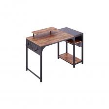 Письменный стол EUREKA (для компьютера) с шириной 140 см, Brown ZX-SS140B-RBB - это идеальное решение для офиса или квартиры. Обеспечивает достаточно места для монитора и компьютера. Поставляется не только со специальным отсеком для системного блока, но и оснащен досками с несколькими крючками с двух сторон, чтобы держать все важные вещи под рукой.