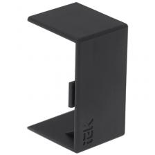 ELECOR Соединитель на стык КМС 40х25 черный (4шт/компл) IEK, цена за 1 компл