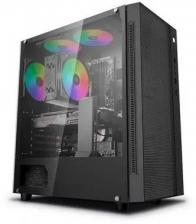 Компьютер iRU Game 520B5G, AMD Ryzen 5 5600, DDR4 16ГБ, 512ГБ(SSD), NVIDIA Radeon RX 6600 - 8 ГБ, Free DOS, черный [2061477]