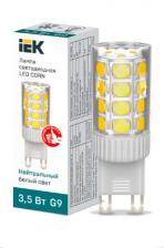 IEK Лампа светодиодная CORN капсула 3,5Вт 230В 4000К керамика G9 LLE-CORN-4-230-40-G9 1 шт