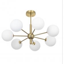 Люстра на штанге Citilux TONGA CL212173 идеальный выбор для тех, кто ценит современный стиль и качество. Корпус светильника металлический, благородного бронзового цвета. Плафоны в форме шара изготовлены из матового стекла. Лампы в комплект не входят и приобретаются отдельно, что дает возможность выбрать цвет и яркость освещения на свой вкус. Светильник подходит для всех видов потолков, в том числе натяжных, тип крепления - планка. Citilux TONGA CL212173 отлично подойдет для оформления небольшой гостиной, уютной спальни и технологичной кухни. Легко справится с задачей освещения модных квартир, уютных загородных домов, просторных студий, кафе, баров и ресторанов.