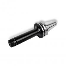 Цанговый патрон BT40-ER32-150 конус BT40-AD стандартJIS B6339 (MAS403BT) применим на фрезерных станках с ЧПУ. Патрон предназначен для цанг ER32 по стандарту DIN 6499 для зажима фрез, сверл и другого инструмента с цилиндрическим хвостовиком. Цанговый патрон обеспечивает надежное центрирование и фиксацию режущего инструмента. Широкий диапазон зажима позволяет использовать цангу для нескольких диаметров инструмента. Применение цанги в патроне позволяет быстро и просто осуществлять замену инструмента, сохраняя при этом точность позиционирования режущего инструмента.Цанговый патрон BT40-ER32-150 это оптимальное решение для точного и надежного крепления инструмента в современных станках.Вид патрона: цанговыйКонус: BT40-AD стандарт JIS B6339 (MAS403BT)Вид цанги: ER32 (DIN 6499)Гайка для патрона: тип UMМатерил: легированная стальДиаметр (D): 50 ммДлина вылета: 150 ммДиапазон зажима: 2.0-20 ммБалансировка: G2.5/25000 об/минРадиальное биение менее: 0,01 ммПодача СОЖ: через сквозное центральное отверстие патрона (форма AD)