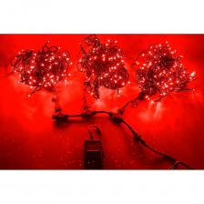 Спайдер 3 нити по 20 м, 24В, IP 54, провод ПВХ – пучок лучей, расходящихся от общего основания (шины). Спайдер очень просто устанавливать на деревья – для этого достаточно обвить шину по окружности ствола и обмотать Нитями ветки.